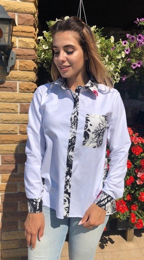 Стильная блуза Монро 5029, фото 1