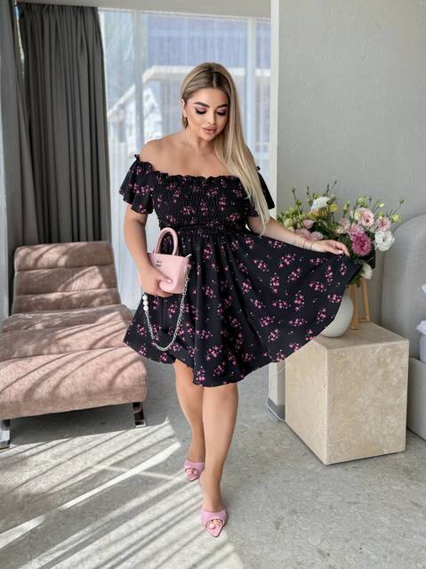 Платье Резиночки Регилин Цветочки 7078,22, фото 4