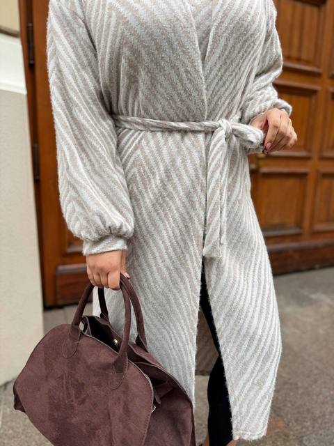 Кардиган Длинный Зебра 7878,14, фото 4