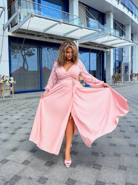 Длинное нарядное платье 05568,13, фото 2