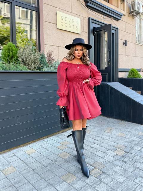 Платье Резиночки Регилин РУКАВА 7098,6, фото 3