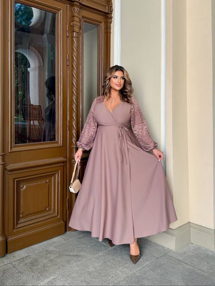 Длинное нарядное платье 05568,21, фото 6