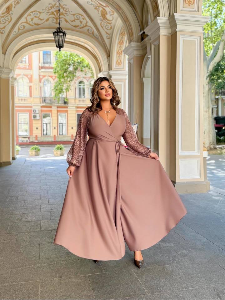 Длинное нарядное платье 05568,21, фото 7