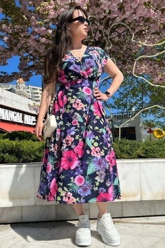 Платье миди Цветы 5680,4, фото
