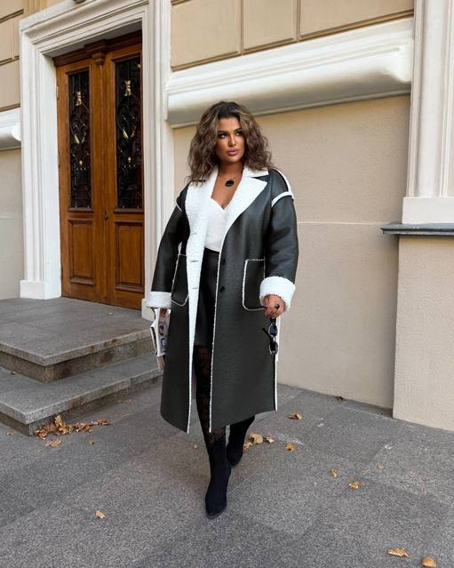 Дубленка миди 7103,2, фото 4