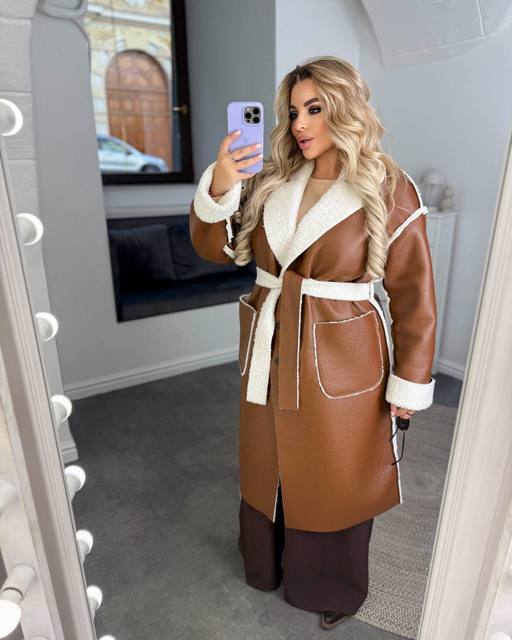 Дубленка миди 7103,64, фото 3