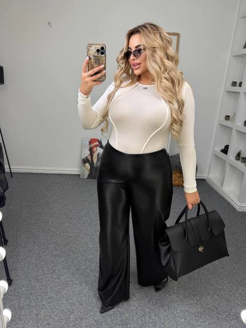 Брюки  Кожа 7109, фото 3