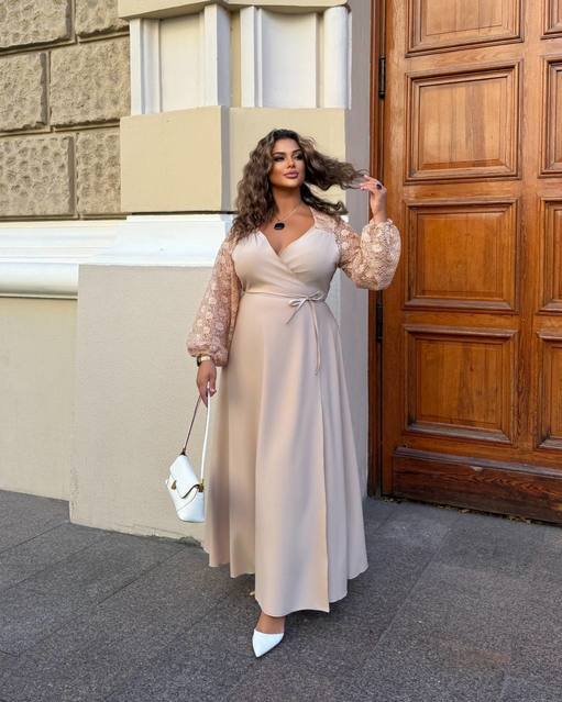 Длинное нарядное платье 05568,14, фото 3