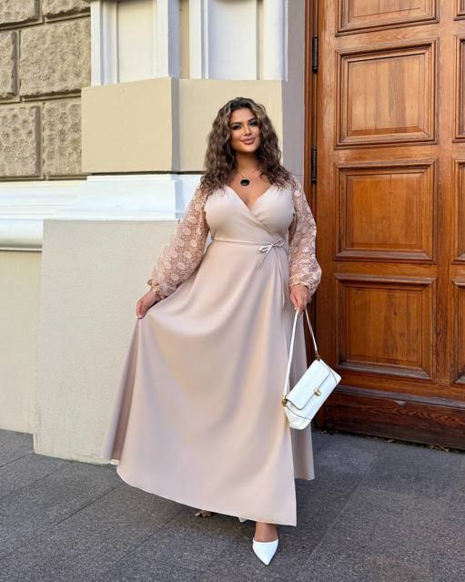 Длинное нарядное платье 05568,14, фото 2