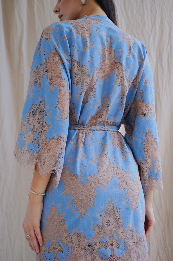 Платье кружевное Кимоно  5288, фото 3