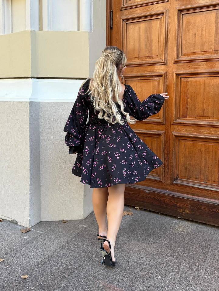 Платье Резиночки Регилин Цветочки РУКАВА 7098,22, фото 4