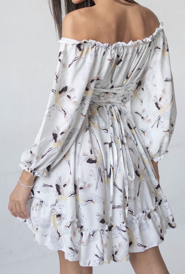 Сукня міні Птахи 5537,1, фото 10