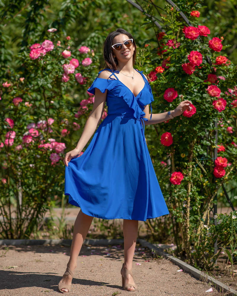 Модное летнее платье 4054,3, фото