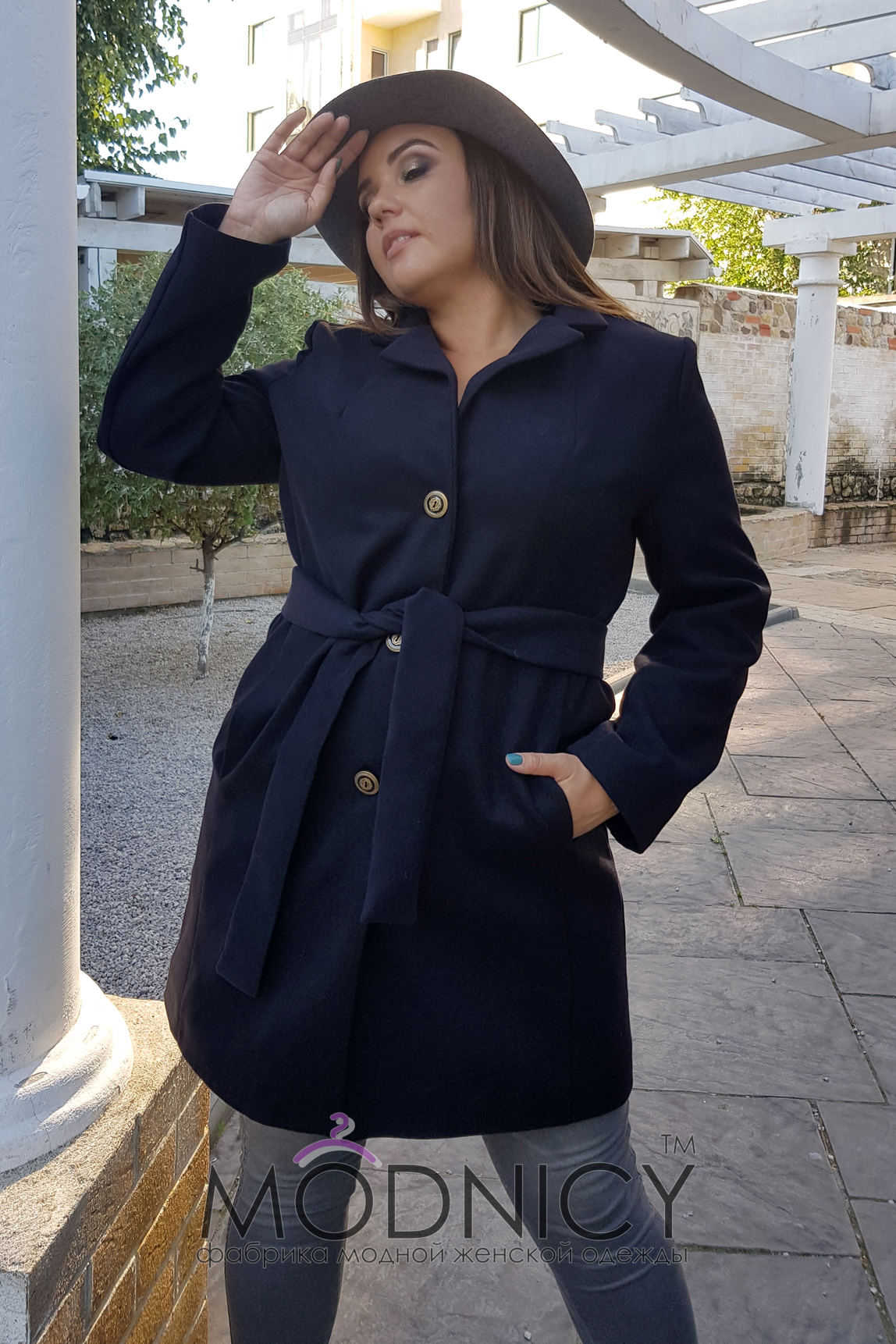  Женское кашемировое пальто 05035,2, фото