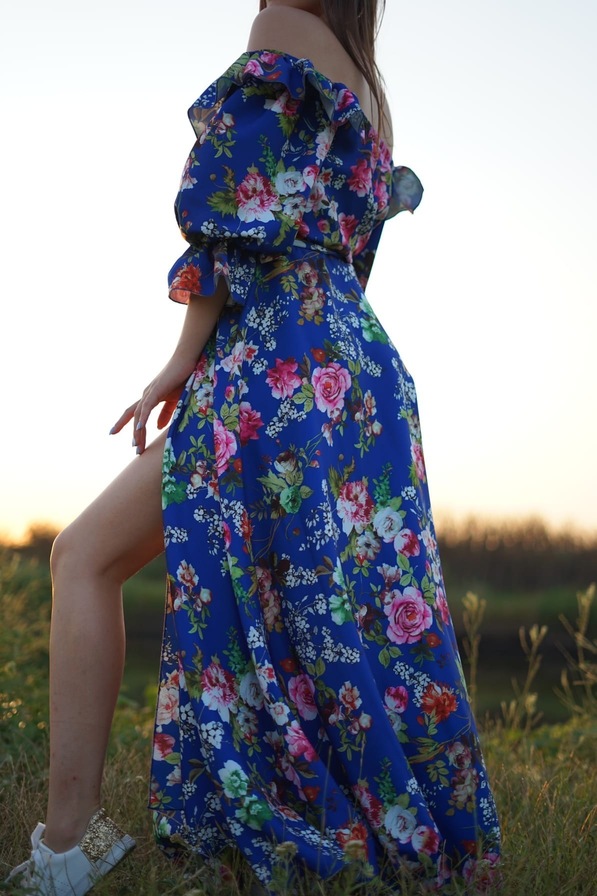 Платье Макси Цветы 5331,3, фото 2