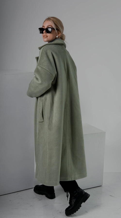 Кашемировое утепленное пальто 05352,52, фото 19