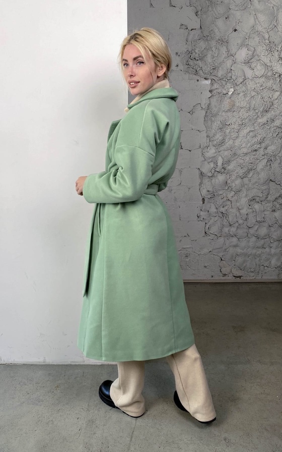 Кашемировое утепленное пальто 05352,52, фото 11