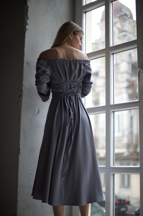 Платье миди Вязка 5540,8, фото 2
