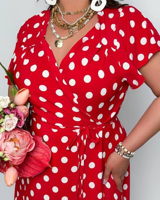 Платье макси горошек 7183,18, фото 4