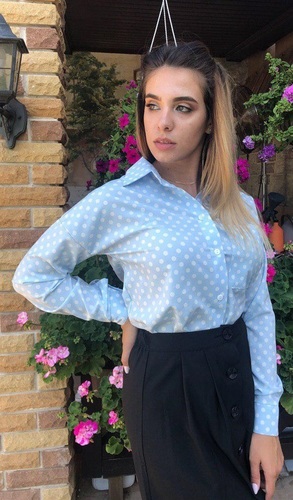 Женская блуза Горошек 233,29, фото 1