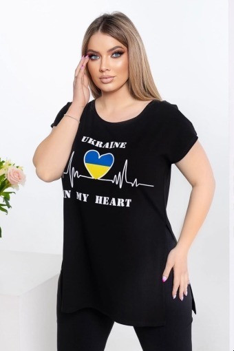 Туника Украина в сердце 0724,2