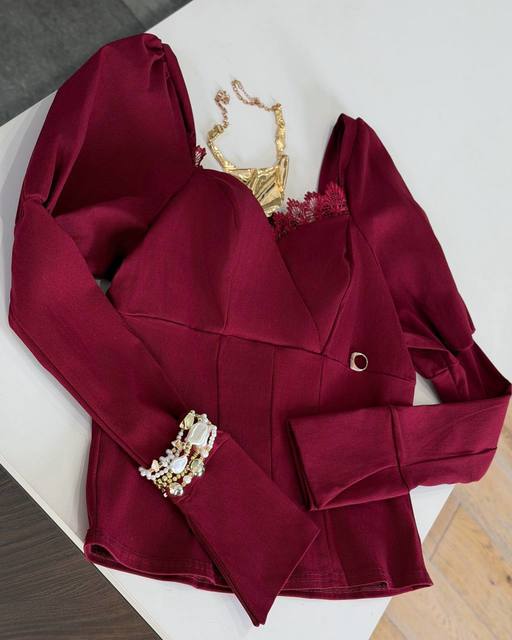 Кофточка с Кружевом 7142, фото 5