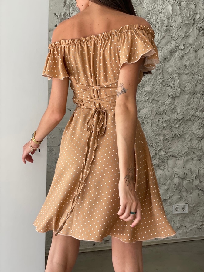Платье мини Горошек 5517,17, фото 4