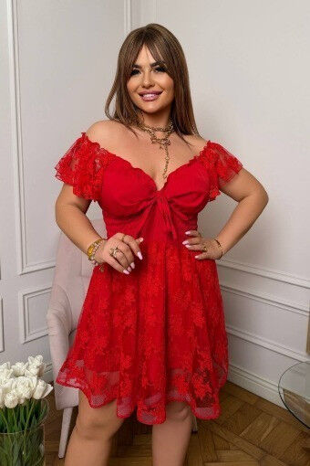 Платье мини Кружево 7176,18