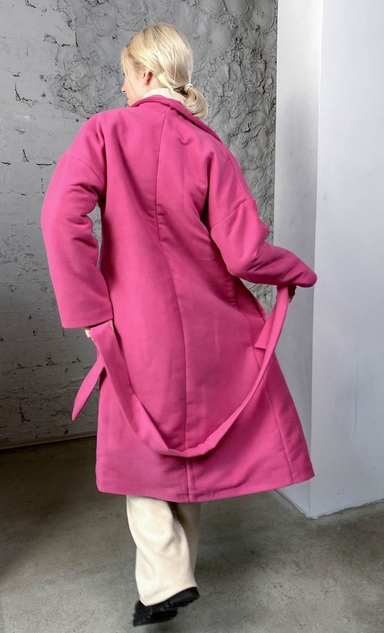 Кашемировое утепленное пальто 5352,43, фото 17