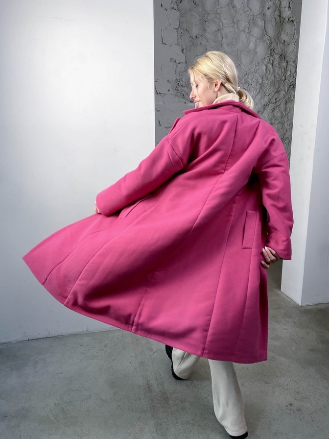 Кашемировое утепленное пальто 5352,43, фото 16