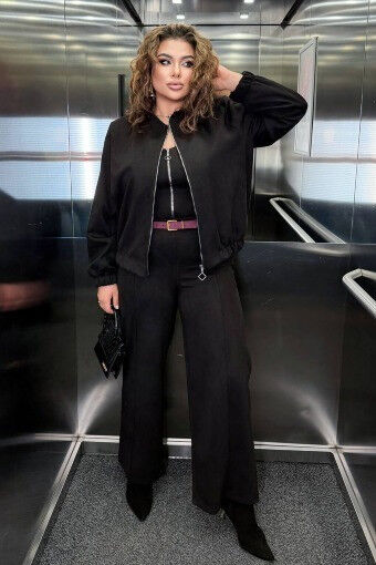 Брючный костюм Бомбер и Брюки 7139,2