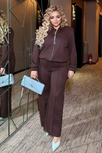 Брючный костюм Бомбер + Брюки 7139,64
