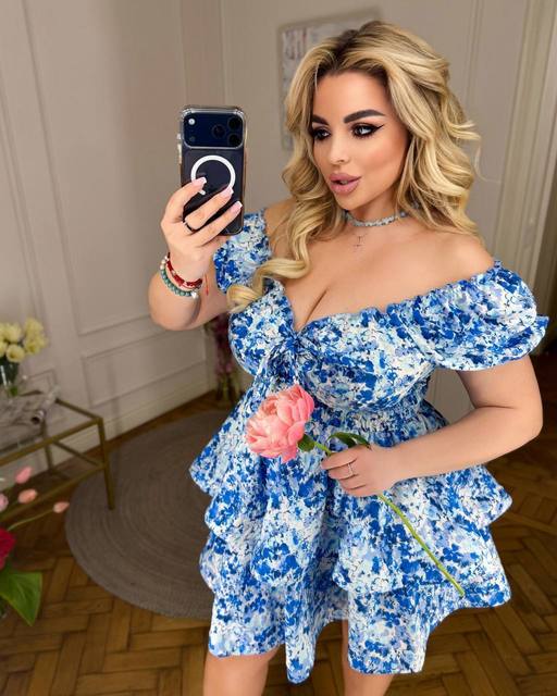 Сукня 2 Волани Регилин 7182,29, фото 4