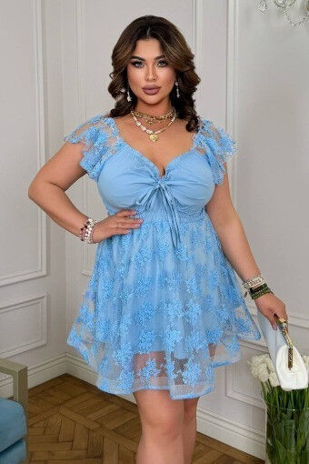 Платье мини Кружево 7176,29